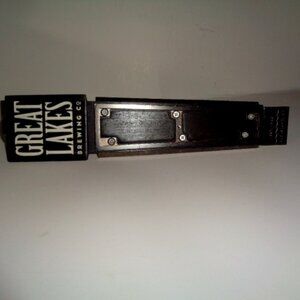 Great Lakes Brewing Co. Draft Beer Handle Tab, 11" Long Cleveland Oh.